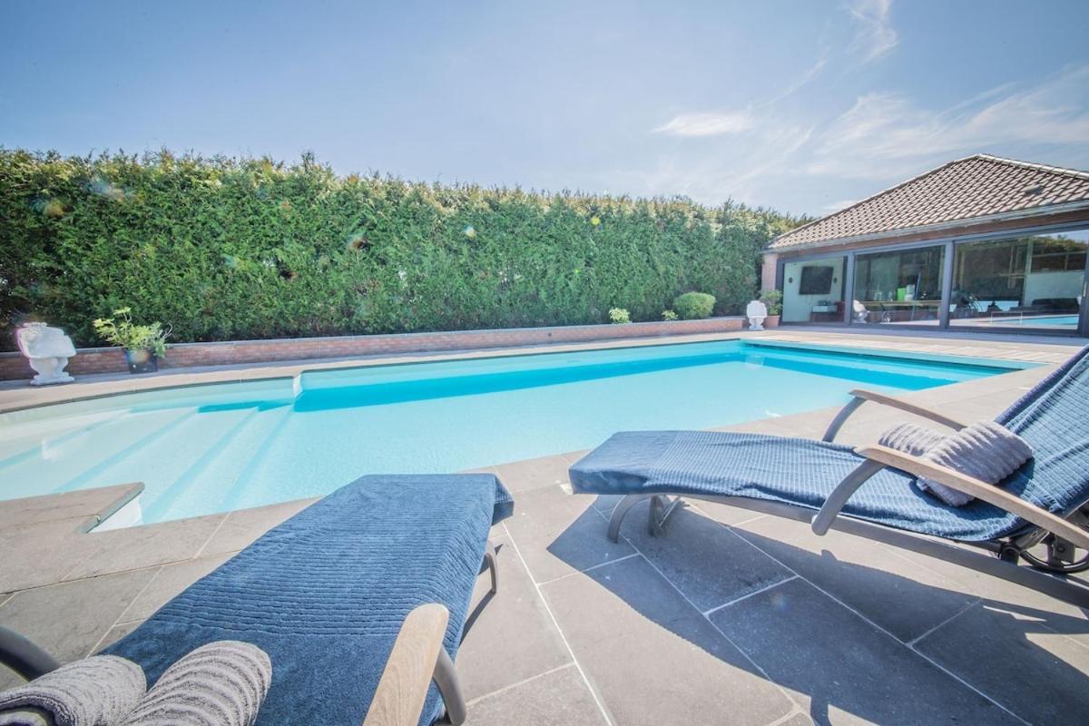 Gite Du Vivier Near Durbuy Swimming Pool And Sauna Villa Somme-Leuze Esterno foto